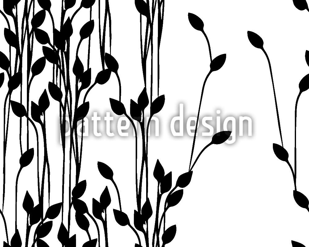 patterned-wallpaper-twig-silhouettes