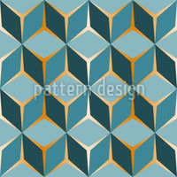 patterned-wallpaper-cube-perspective