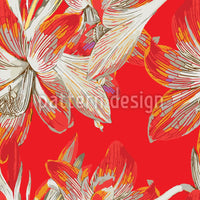 patterned-wallpaper-fire-lily