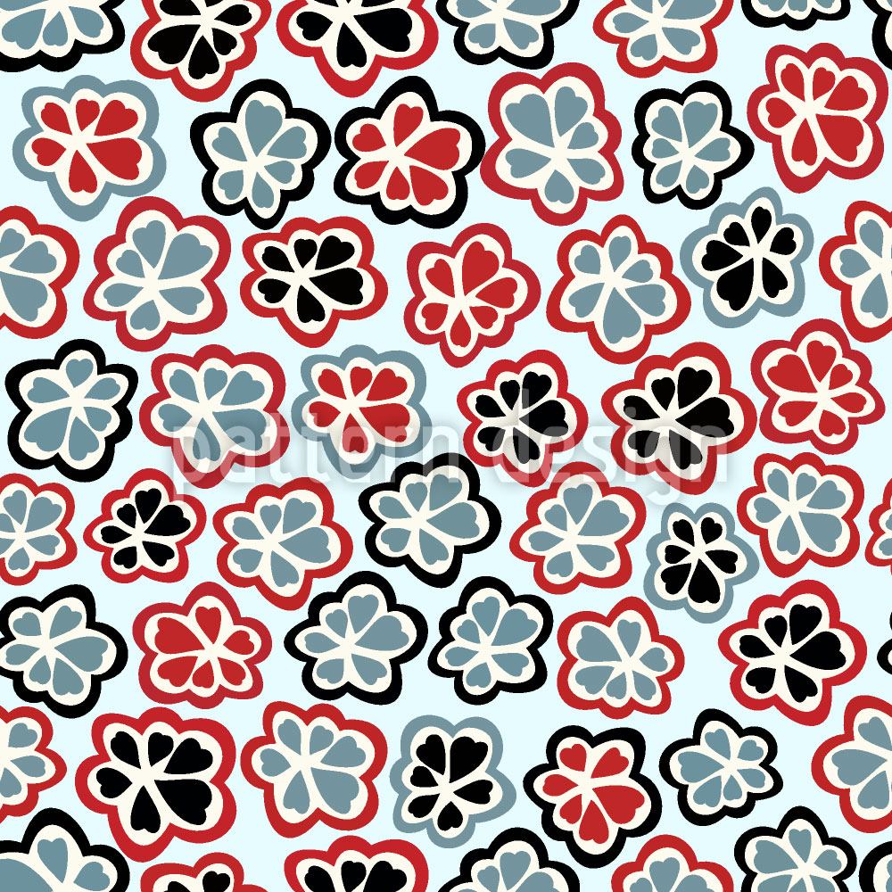 patterned-wallpaper-sweet-flowers