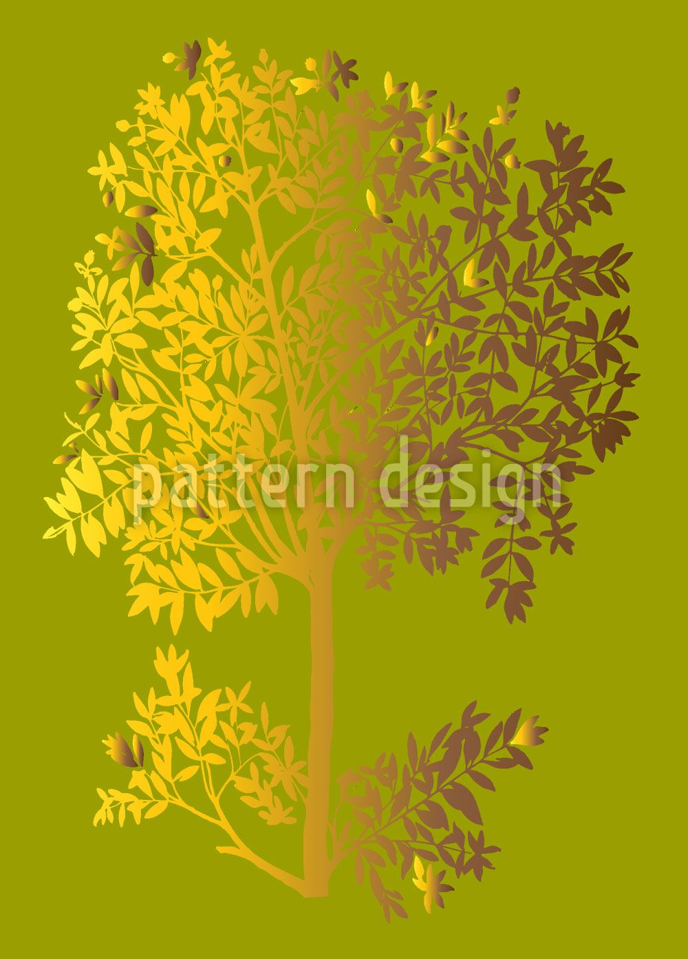 patterned-wallpaper-trees