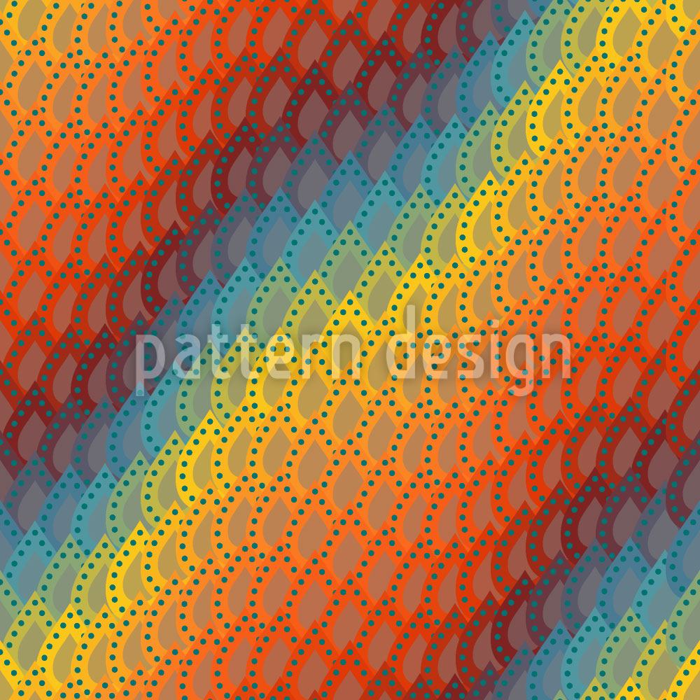 patterned-wallpaper-rainbow-drops