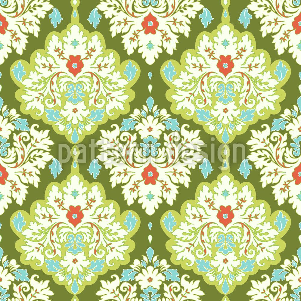 patterned-wallpaper-damask-of-spring