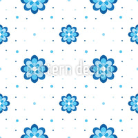 patterned-wallpaper-cornflowers