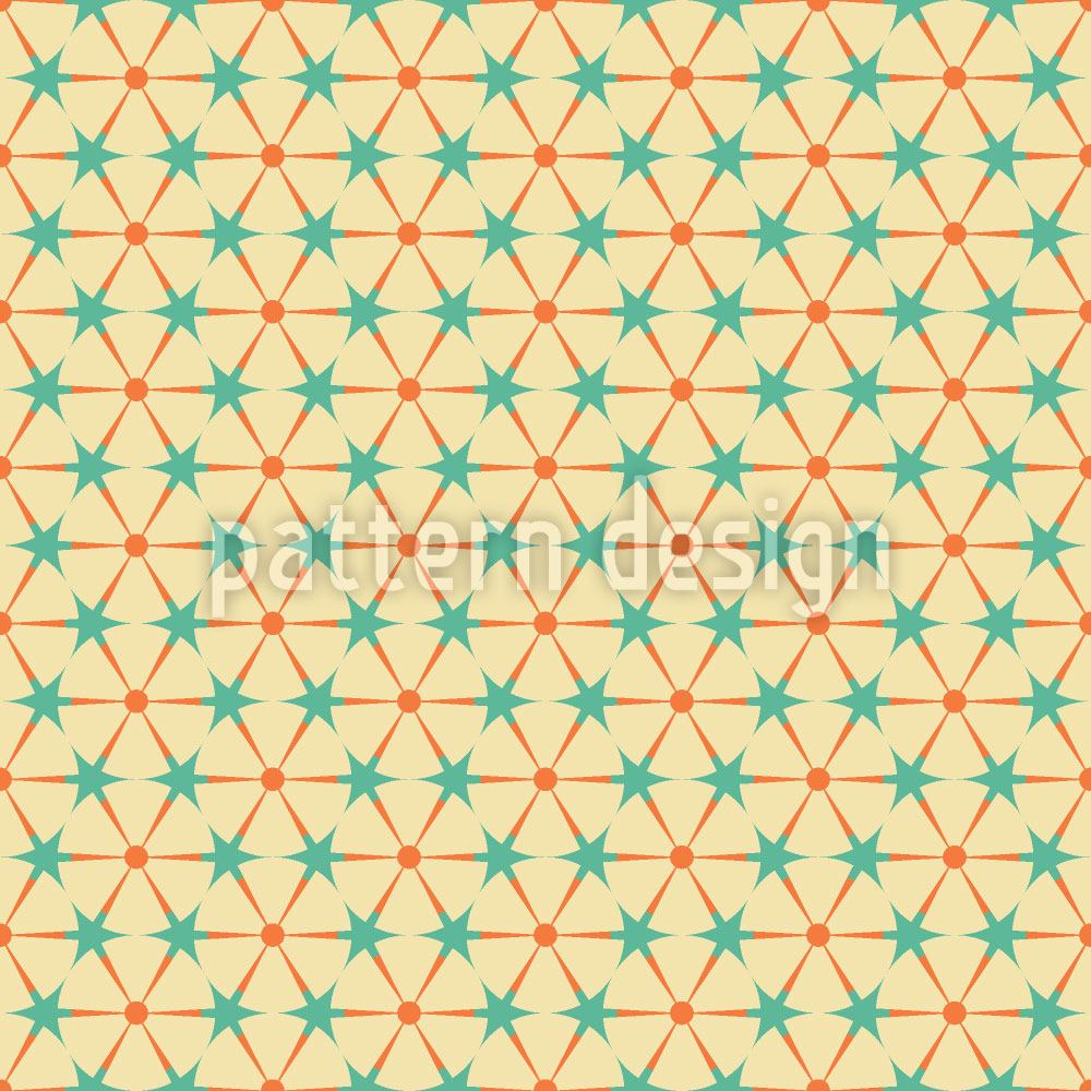 patterned-wallpaper-circles-and-triangles