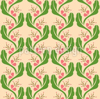 patterned-wallpaper-tendrils-with-pink