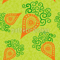 patterned-wallpaper-filigree-baby-carrots