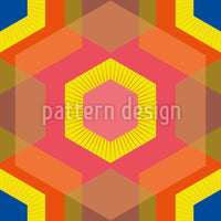 patterned-wallpaper-colorful-hexagons