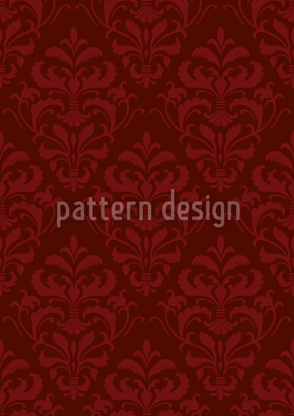 patterned-wallpaper-red-french-baroque