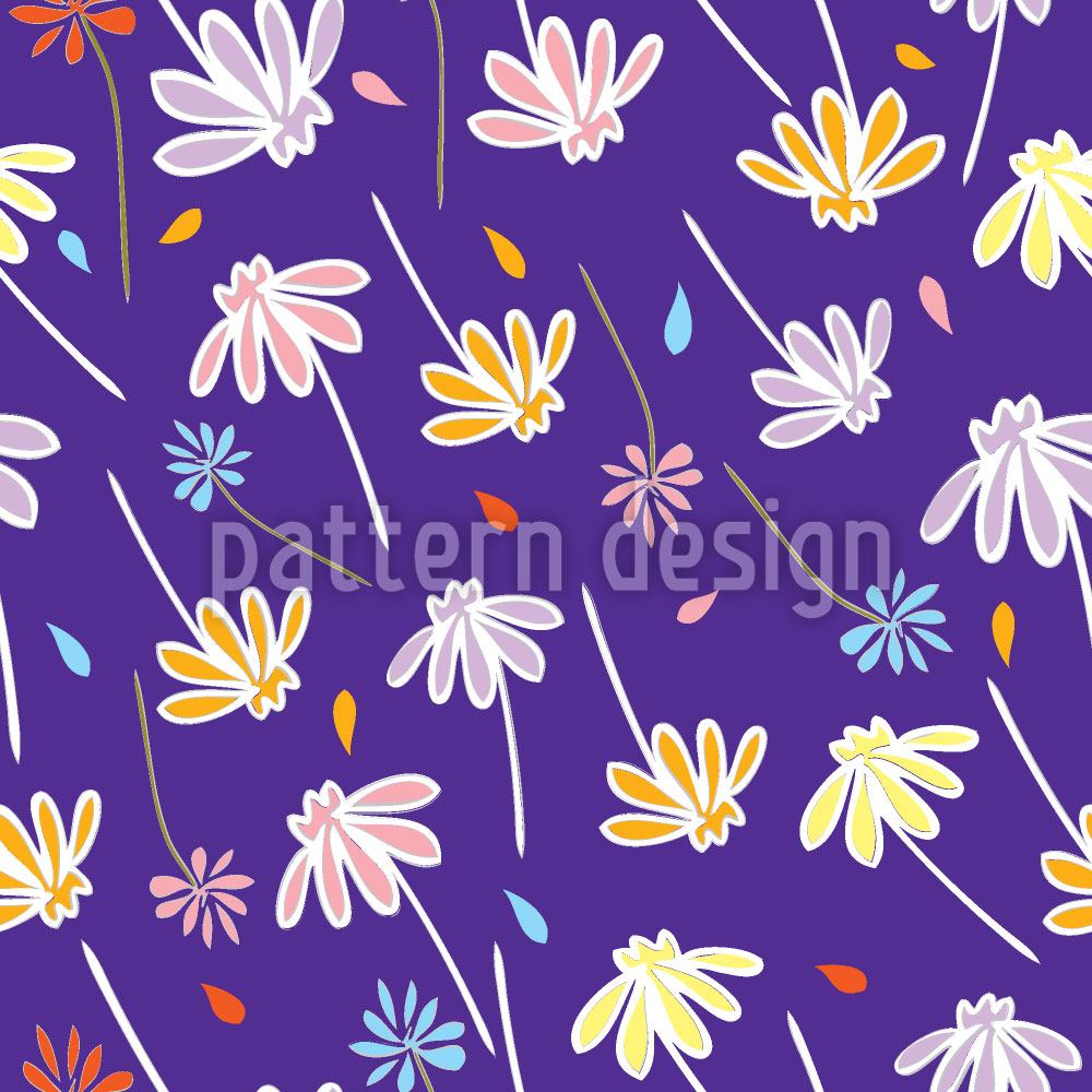 patterned-wallpaper-flowers-in-the-wind