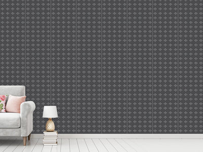 patterned-wallpaper-fleur-de-lis-grey