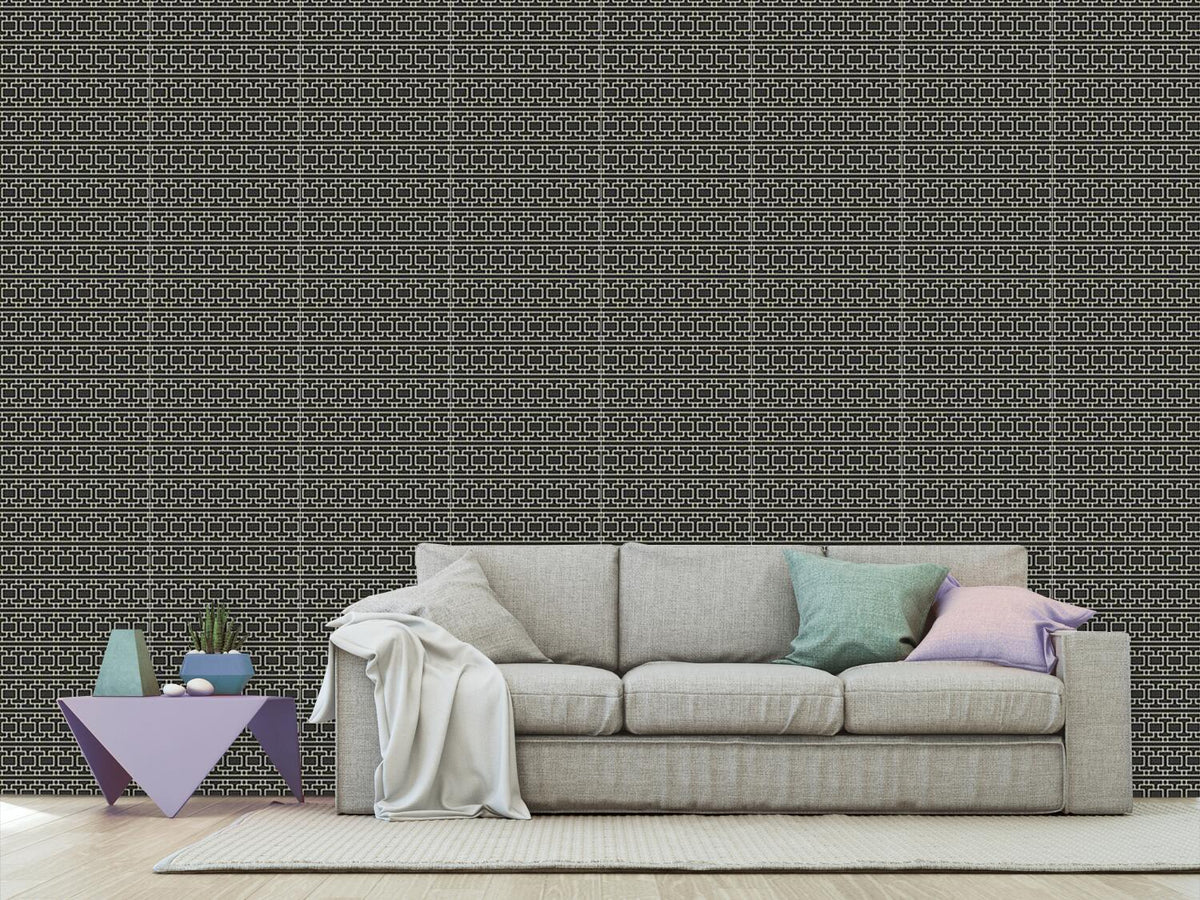 patterned-wallpaper-traditional-lattice