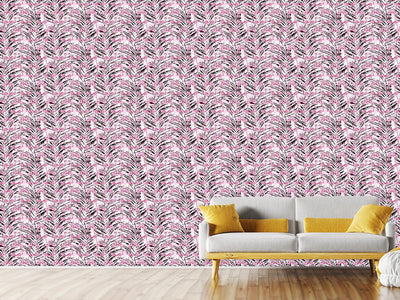 patterned-wallpaper-flamingos-in-palm-beach