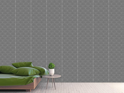 patterned-wallpaper-squares-in-the-dark