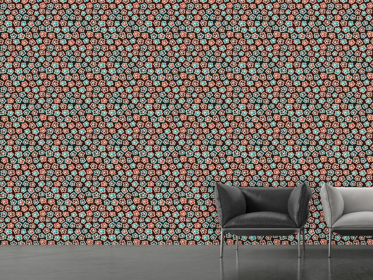 patterned-wallpaper-little-retro-flowers