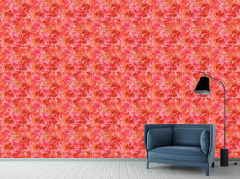 patterned-wallpaper-covered-with-roses