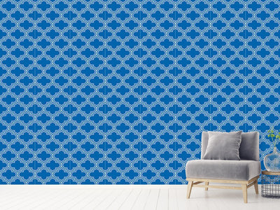 patterned-wallpaper-retro-morocco-blue