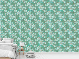 patterned-wallpaper-oriental-blossoms