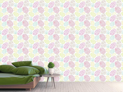 patterned-wallpaper-delicate-easter-eggs