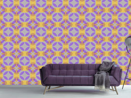 patterned-wallpaper-in-the-centre-of-the-circle