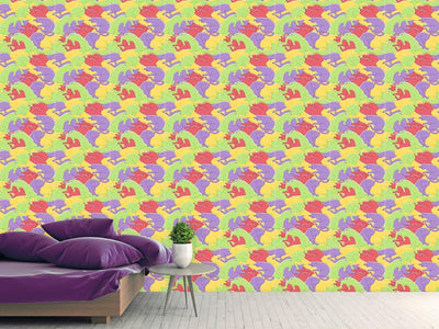 patterned-wallpaper-cuddle-cats