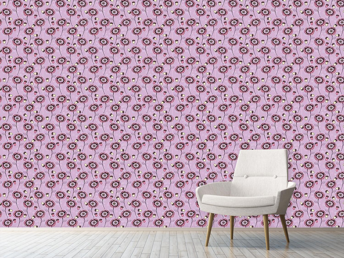 patterned-wallpaper-boheme-fantasyflowers-lavender