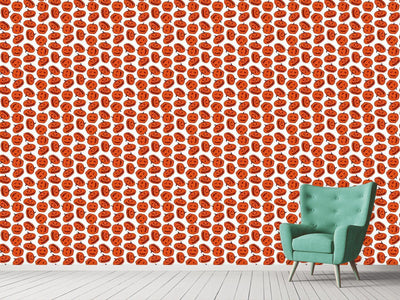 patterned-wallpaper-pumpkin-heads-white