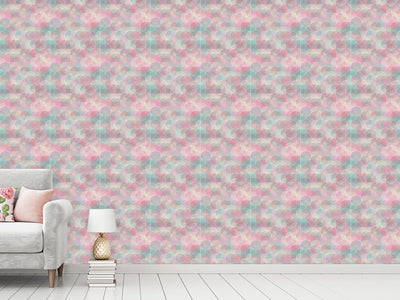 patterned-wallpaper-rose-garden-around