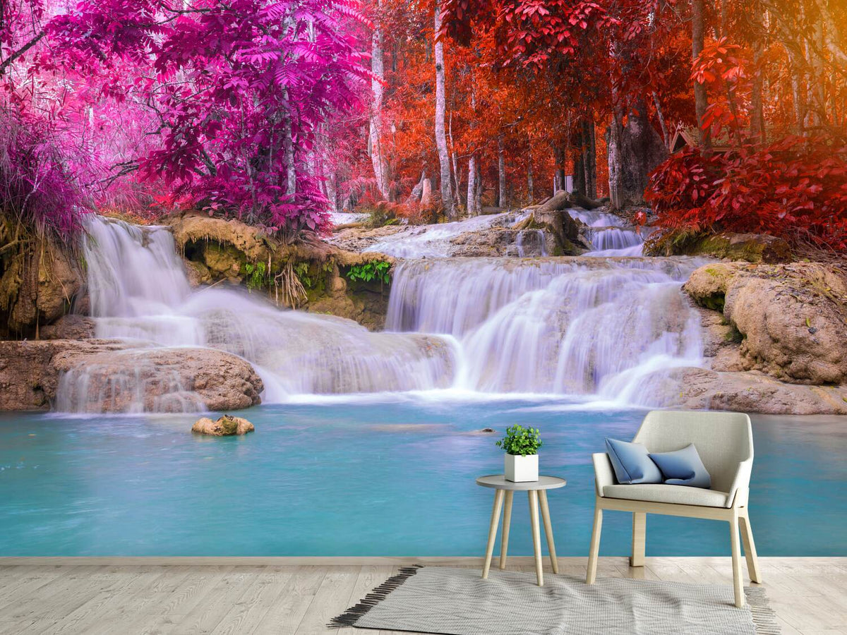 photo-wallpaper-paradisiacal-waterfall