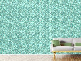 patterned-wallpaper-blue-with-yellow-branches