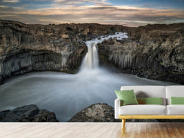 photo-wallpaper-aldeyjarfoss-waterfall-north-iceland