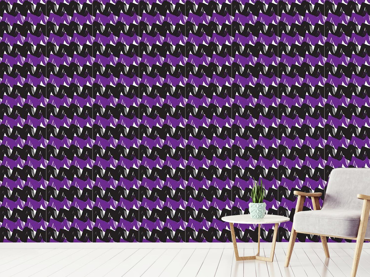 patterned-wallpaper-two-tone-wave