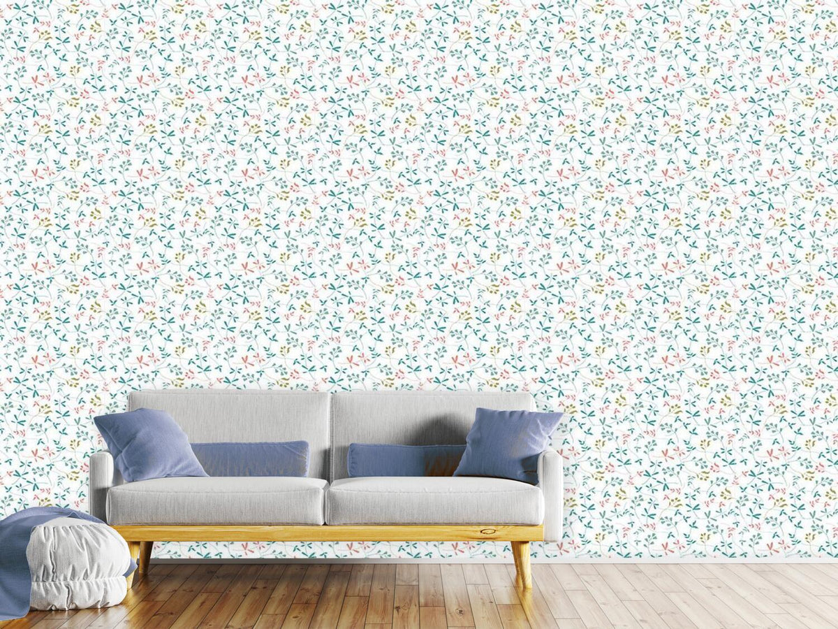 patterned-wallpaper-sanfte-verzweigung