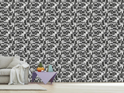 patterned-wallpaper-zigzag-around