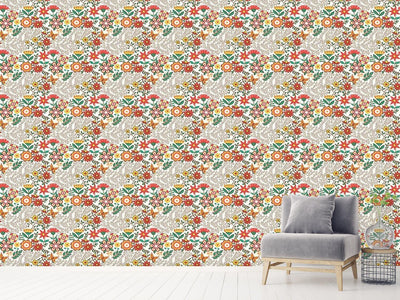 patterned-wallpaper-flower-garden