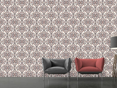 patterned-wallpaper-lace-idol-brown