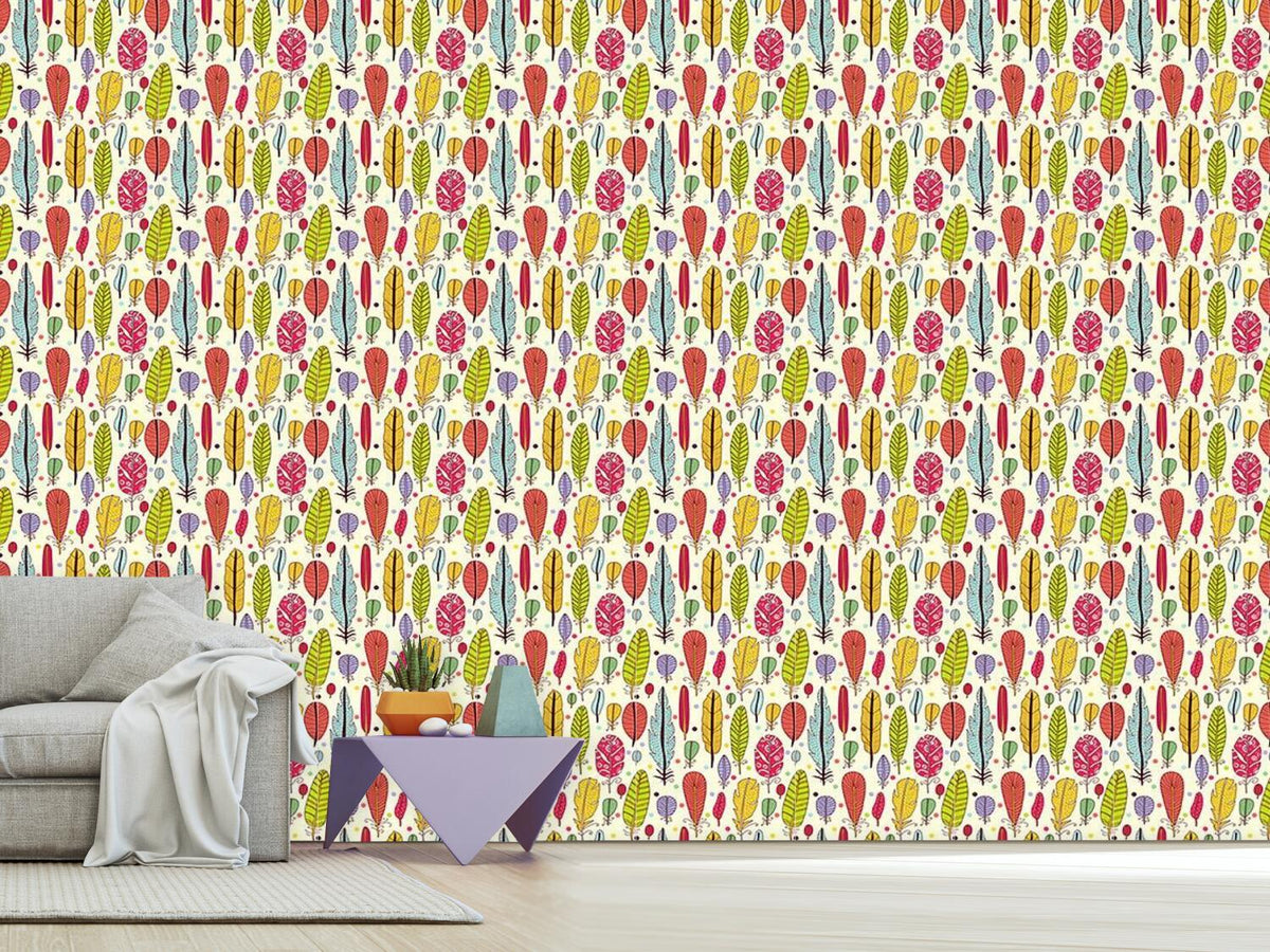 patterned-wallpaper-the-art-of-the-feather