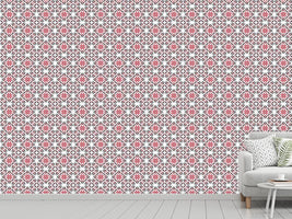 patterned-wallpaper-poinsettia-fantasy