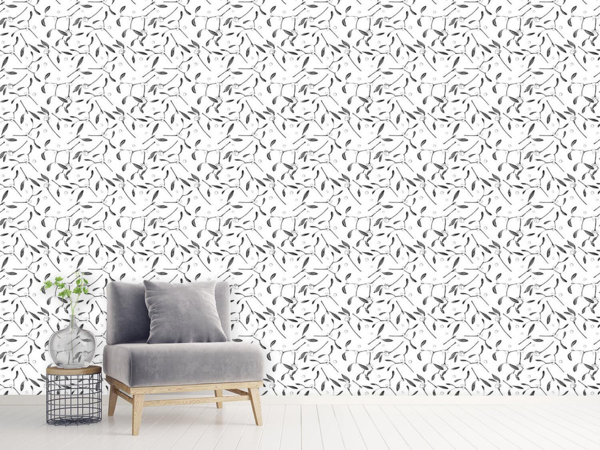 patterned-wallpaper-mistletoe-twig