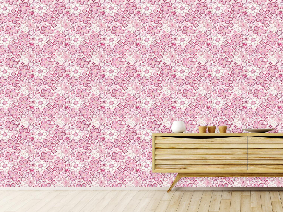 patterned-wallpaper-butterflies-love-candy-flowers