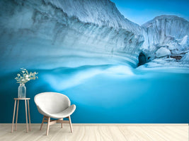 photo-wallpaper-glacier-river-cave