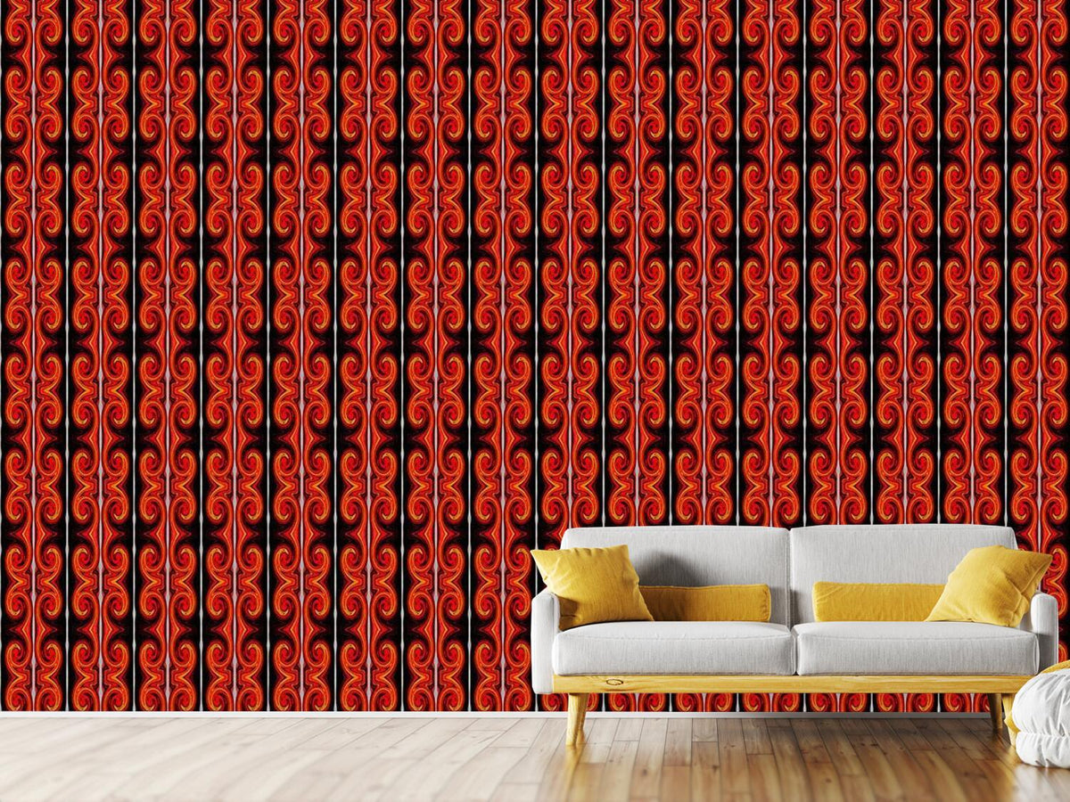 patterned-wallpaper-tamer-of-flames