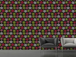 patterned-wallpaper-flower-art