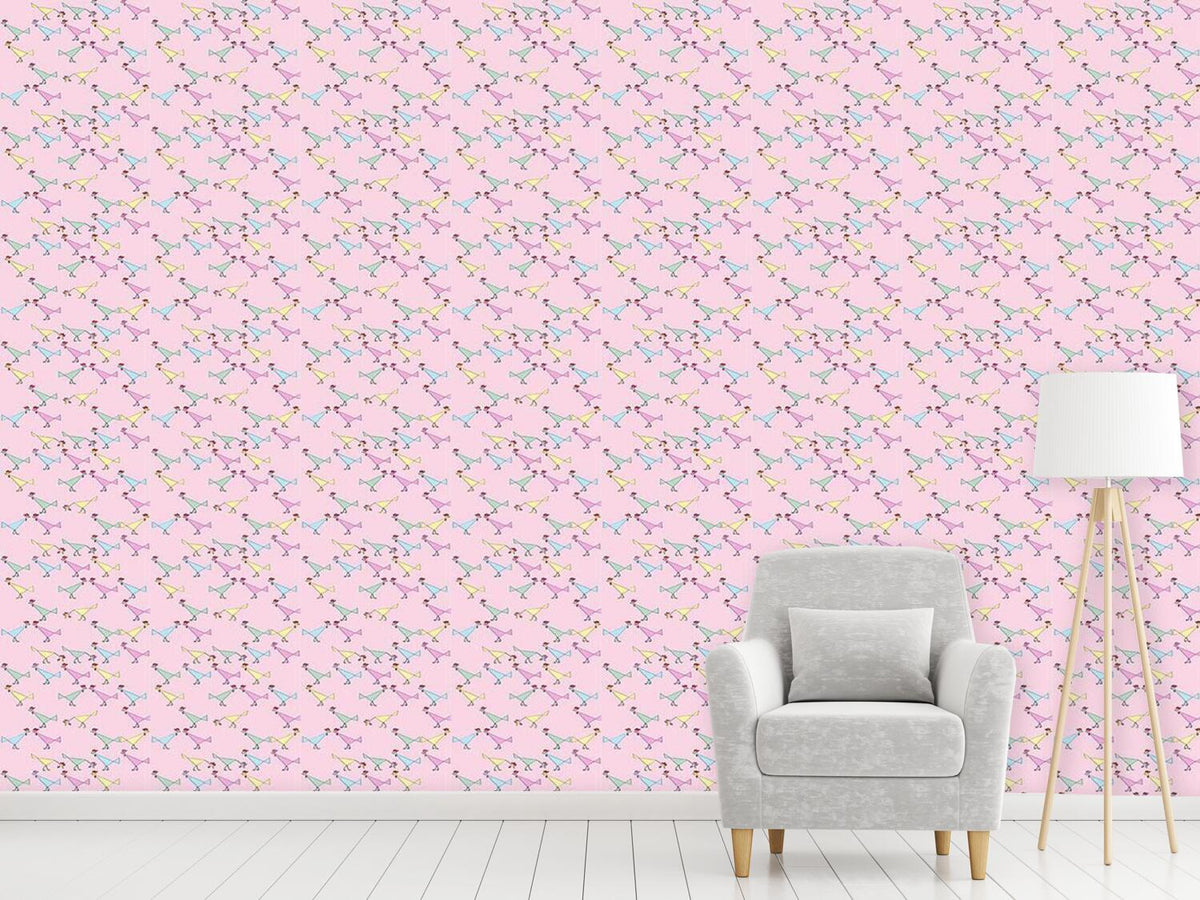 patterned-wallpaper-chicken-community