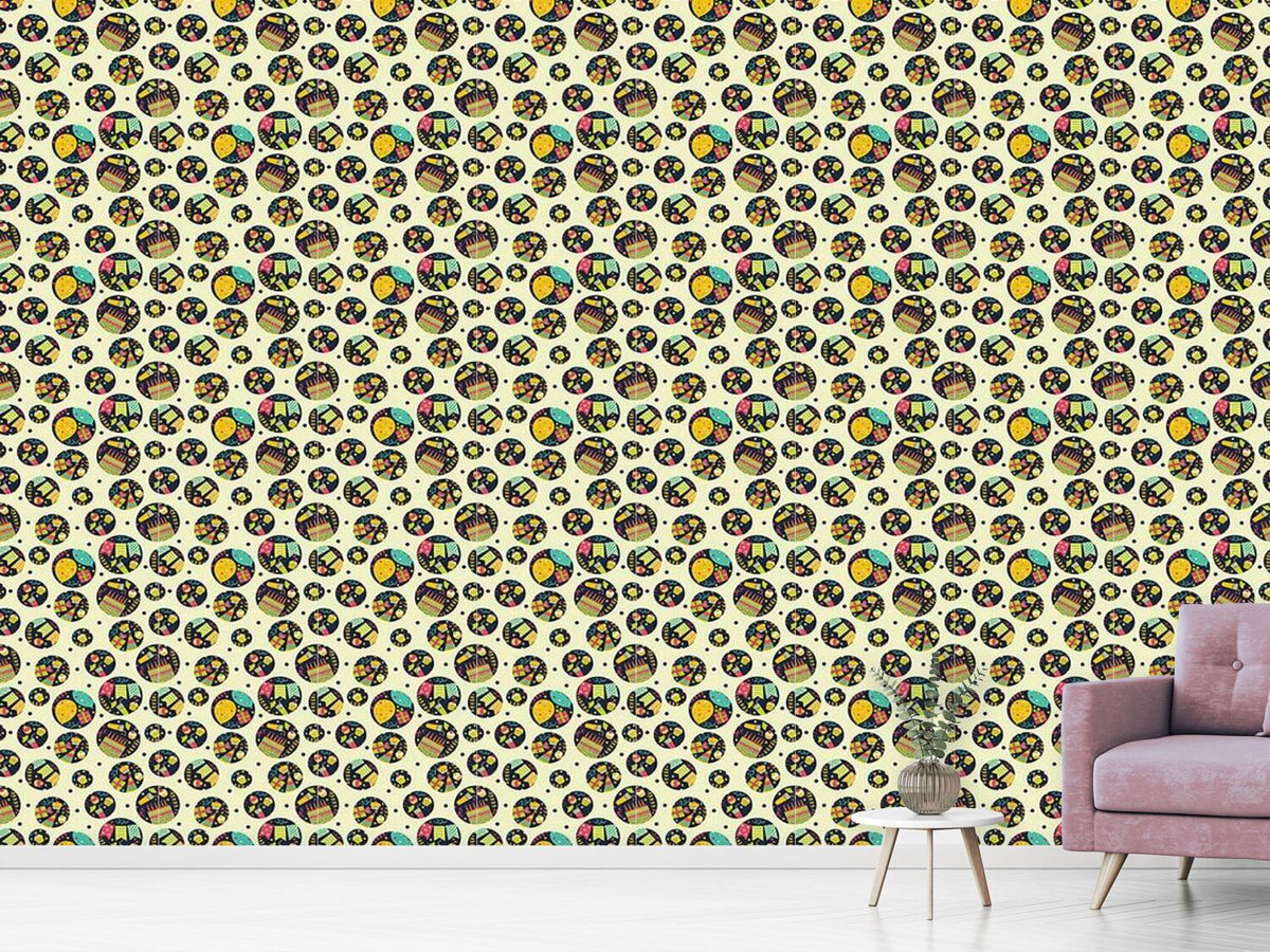 patterned-wallpaper-party-circles