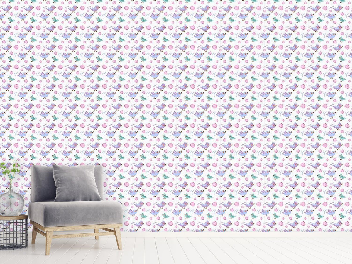 patterned-wallpaper-chittering-birds