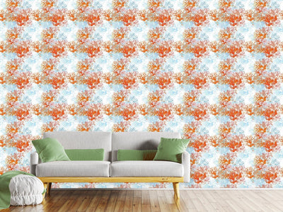 patterned-wallpaper-coral-garden