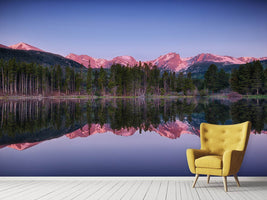 photo-wallpaper-sprague-lake-rocky-mountains