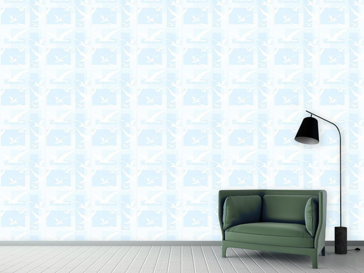 patterned-wallpaper-the-seagulls-flight-dream