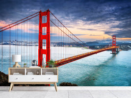 photo-wallpaper-the-golden-gate-bridge-at-sunset